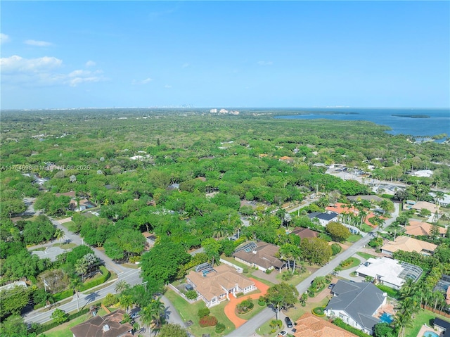 birds eye view of property featuring a residential view