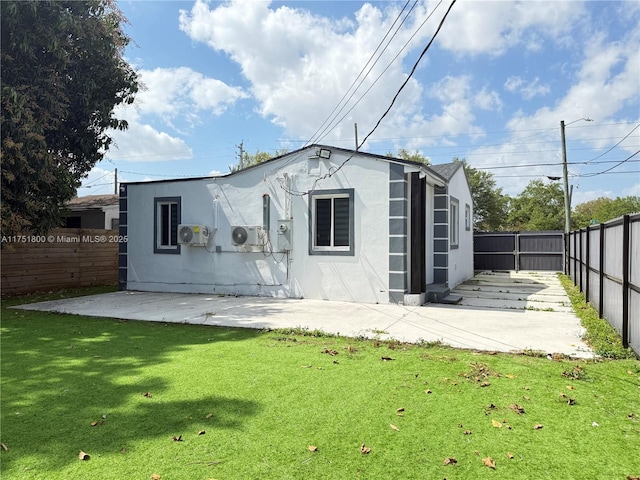 view of outbuilding with a fenced backyard