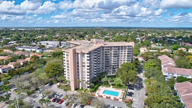 10777 W Sample Rd Unit 912, Coral Springs, FL 33065 - bird's eye view of a pool area and apartment complex