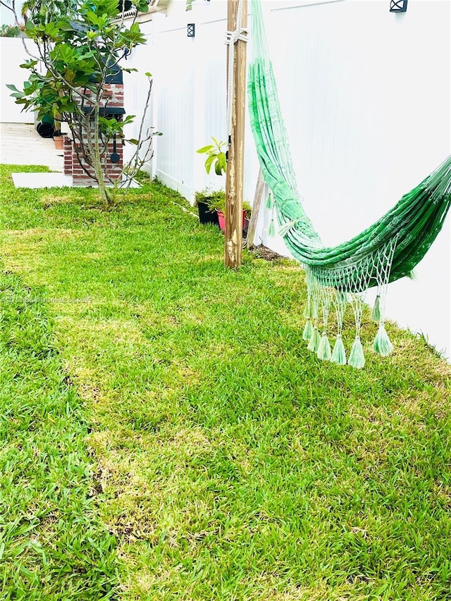 view of yard