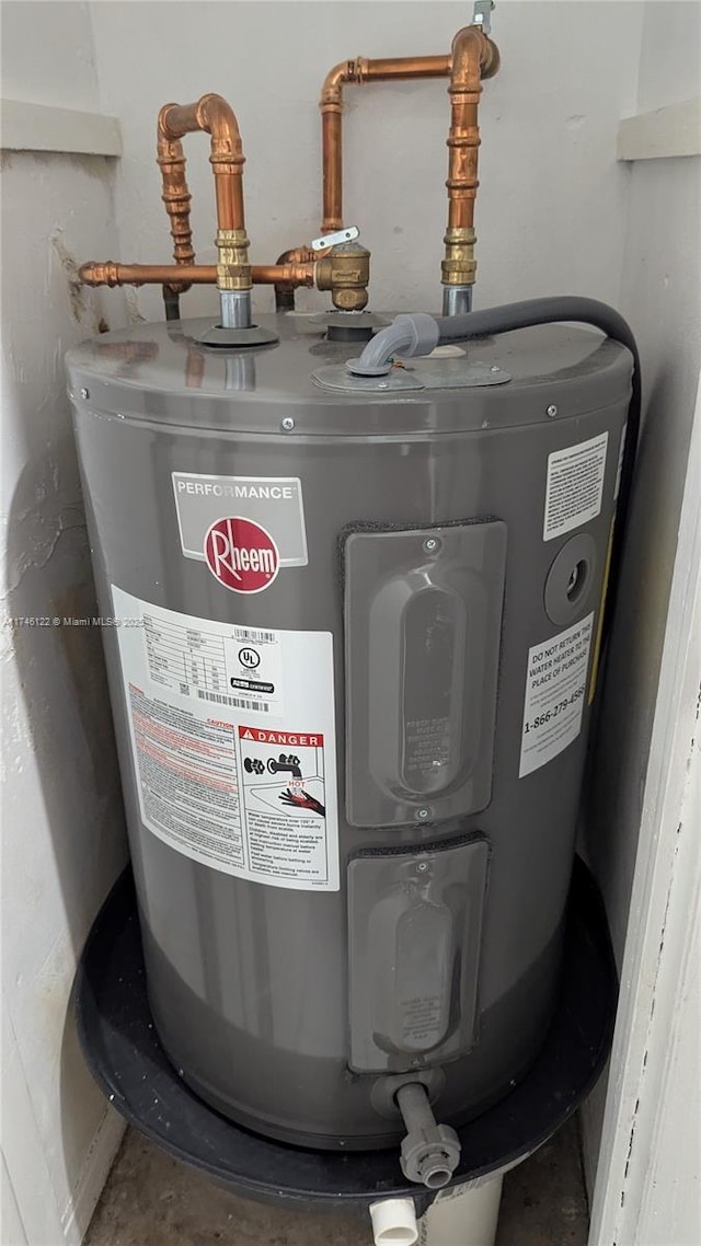 utilities with water heater