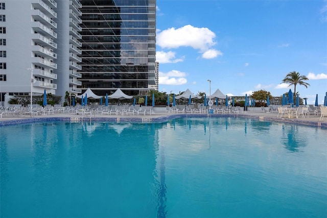 view of community pool