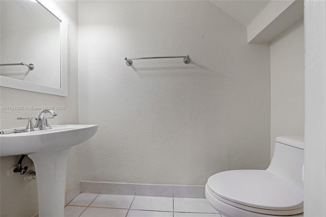 12611 SW 54th Ct Unit 12611, Miramar, FL 33027 - half bath with toilet and tile patterned flooring