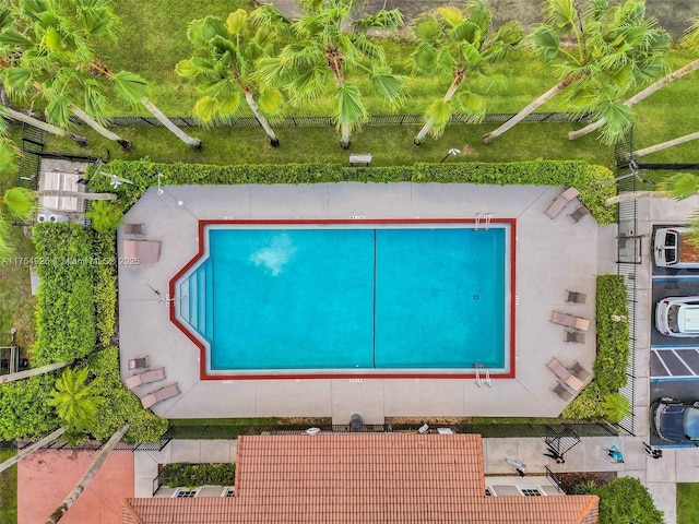 view of pool