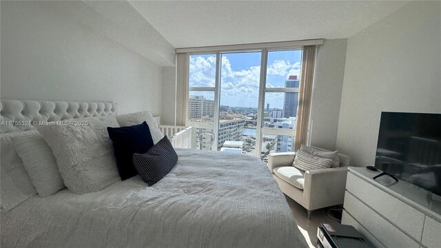 1800 S Ocean Dr Unit 1510, Hallandale Beach, FL 33009 - bedroom featuring floor to ceiling windows