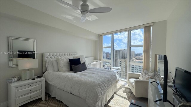 1800 S Ocean Dr Unit 1510, Hallandale Beach, FL 33009 - bedroom featuring expansive windows