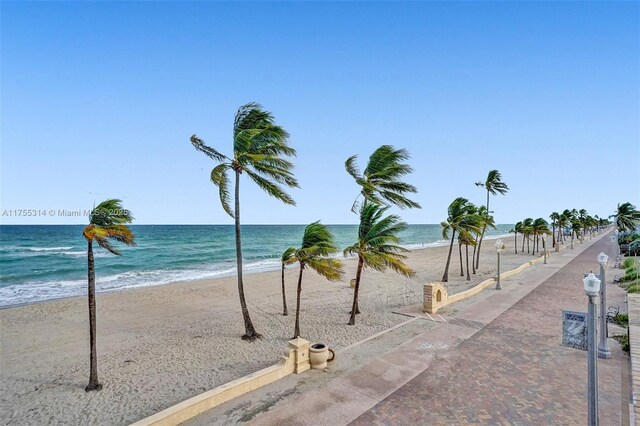 3111 N Ocean Dr Unit 508, Hollywood, FL 33019 - water view with nearby beach