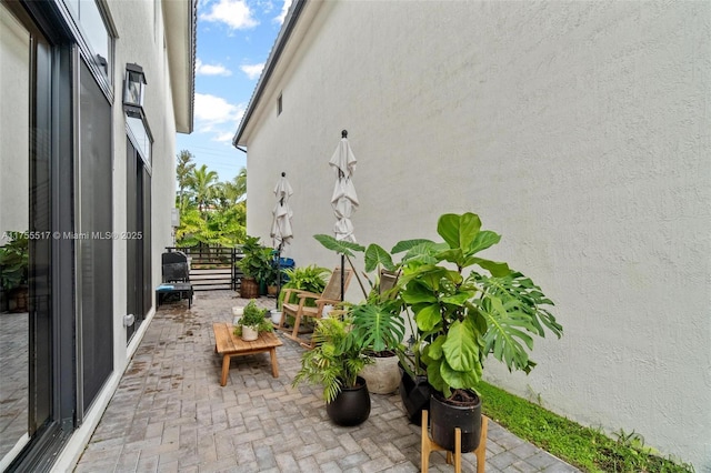 view of patio