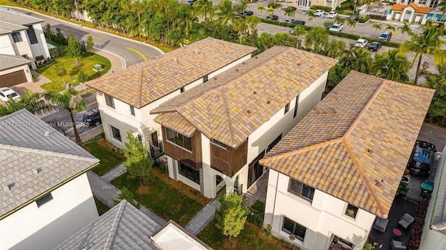 bird's eye view featuring a residential view