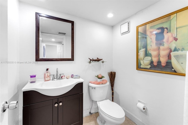13190 SW 10th Terrace Dr Unit 13190, Miami, FL 33184 - bathroom featuring toilet and vanity