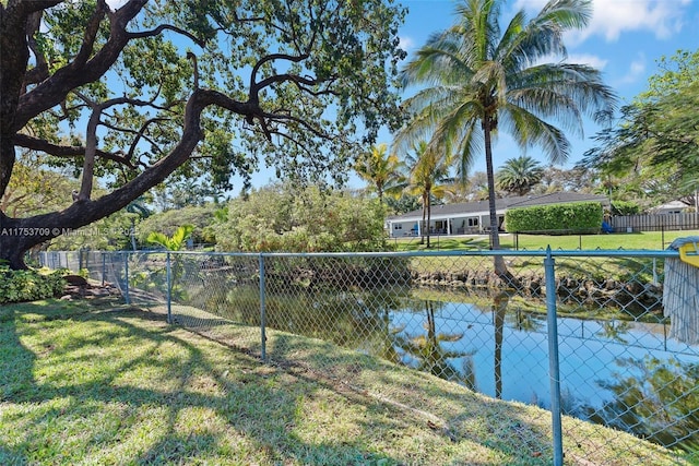 exterior space with fence