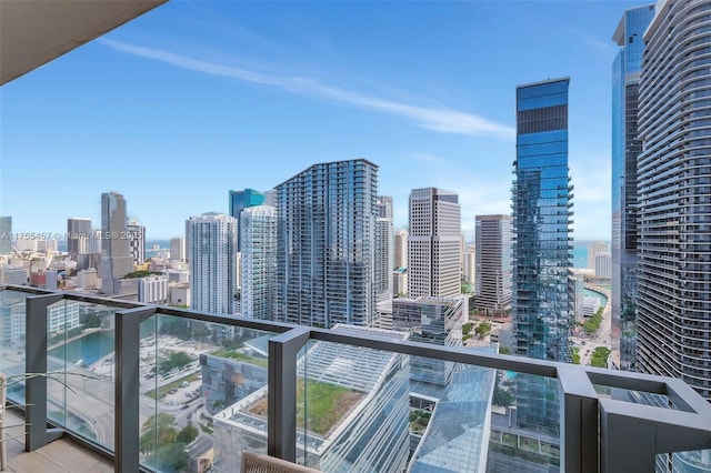 88 SW 7th St Unit 3003, Miami, FL 33130 - balcony featuring a city view