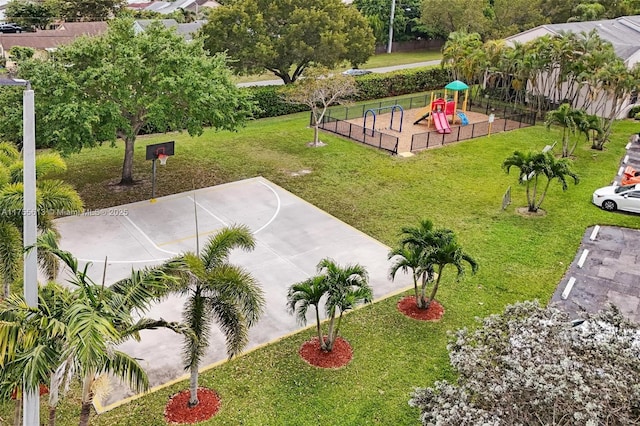 aerial view