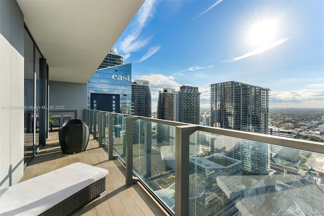 68 SE 6th St Unit 3506, Miami, FL 33131 - balcony with a view of city