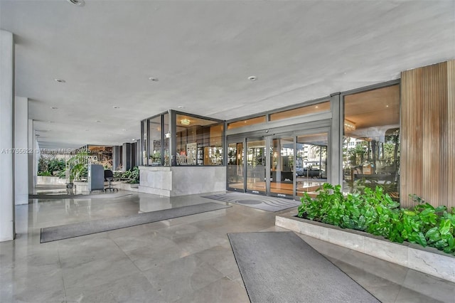 view of building lobby