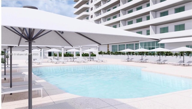 community pool featuring a patio