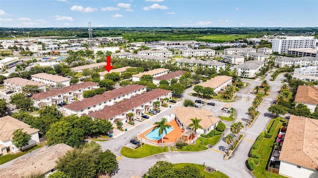 14116 SW 260th St Unit 105, Homestead, FL 33032 - birds eye view of property