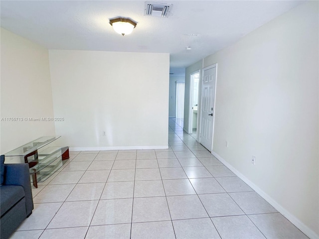 14116 SW 260th St Unit 105, Homestead, FL 33032 - unfurnished room featuring light tile patterned floors, baseboards, and visible vents