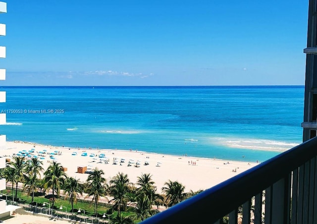 2655 Collins Ave Unit 1505, Miami Beach, FL 33140 - water view with nearby beach