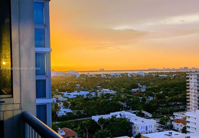 2655 Collins Ave Unit 1505, Miami Beach, FL 33140 - water view featuring nearby urban area