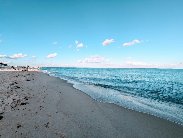 water view with a beach view