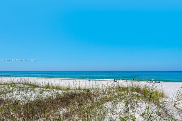 water view with a beach view