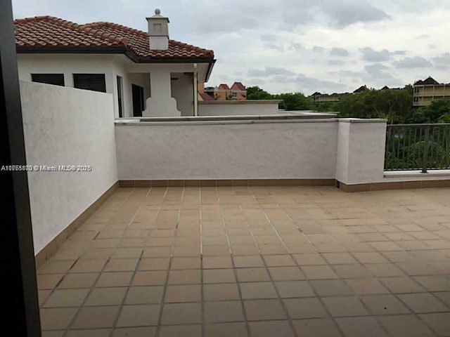 view of patio / terrace featuring a balcony