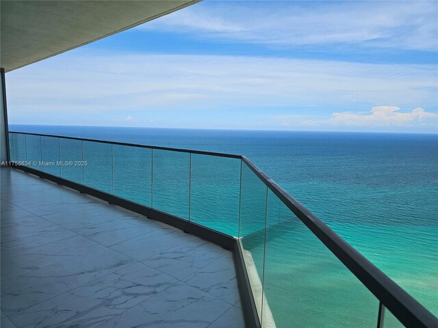 18975 Collins Ave Unit 3504, Sunny Isles Beach, FL 33160 - balcony with a water view