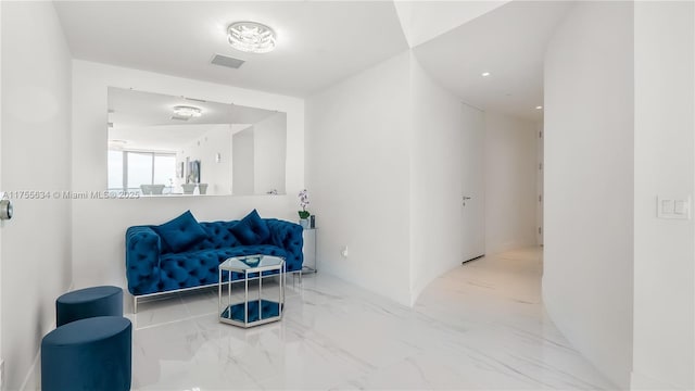 18975 Collins Ave Unit 3504, Sunny Isles Beach, FL 33160 - living area featuring marble finish flooring