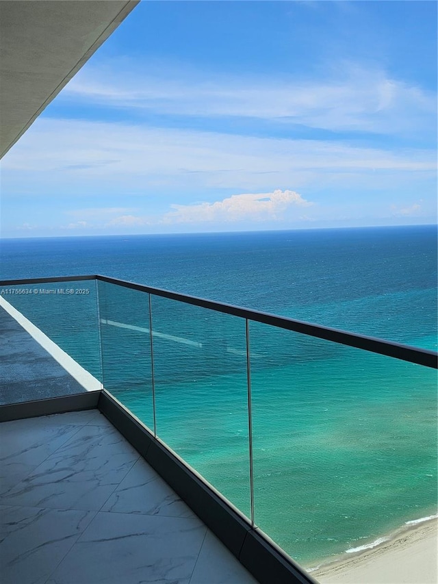 18975 Collins Ave Unit 3504, Sunny Isles Beach, FL 33160 - balcony with a water view