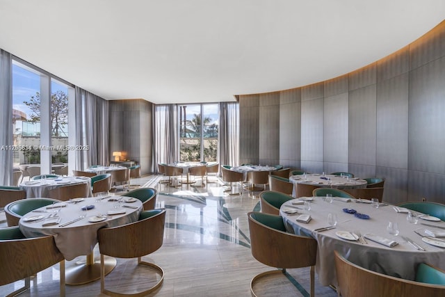 18975 Collins Ave Unit 3504, Sunny Isles Beach, FL 33160 - dining space featuring expansive windows