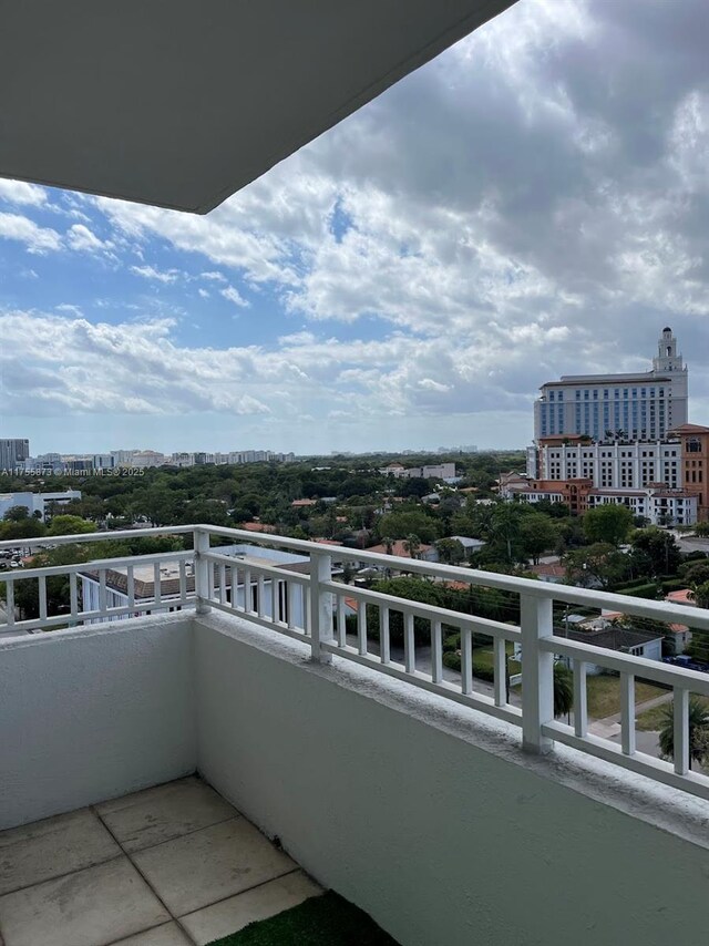 2351 Douglas Rd Unit 1109, Miami, FL 33145 - balcony with a view of city