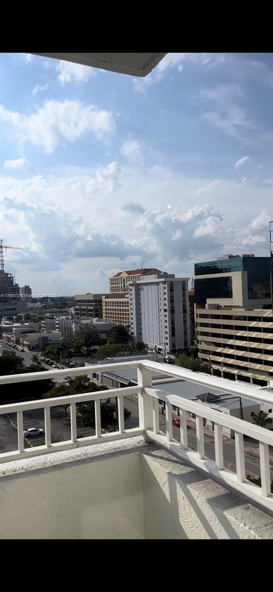 2351 Douglas Rd Unit 1109, Miami, FL 33145 - balcony featuring a view of city