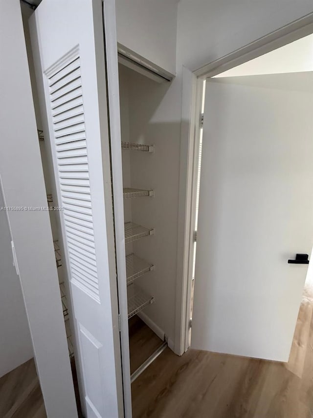 view of closet