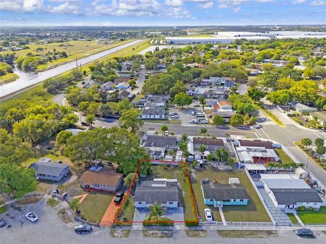 drone / aerial view featuring a residential view