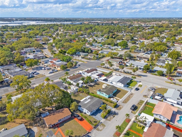 drone / aerial view featuring a residential view