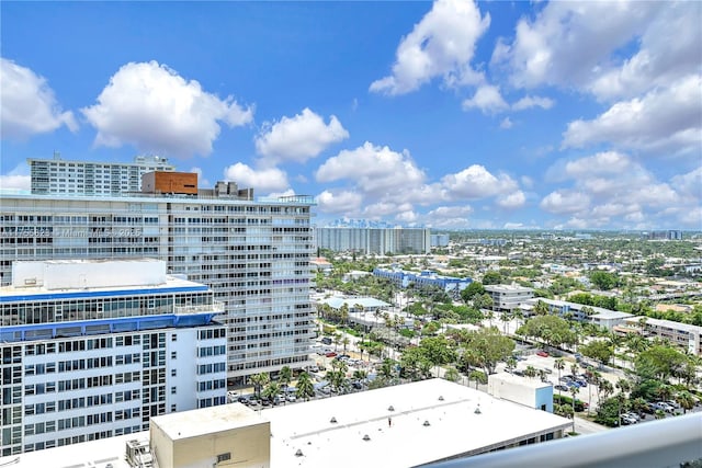 exterior space featuring a city view