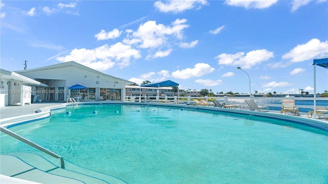 view of community pool