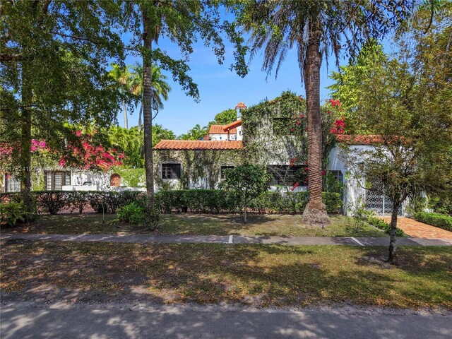 1624 Granada Blvd, Coral Gables, FL 33134 - view of front of house featuring a tiled roof