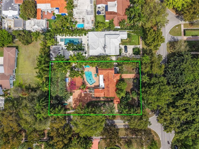 1624 Granada Blvd, Coral Gables, FL 33134 - view of property location featuring property boundaries highlighted