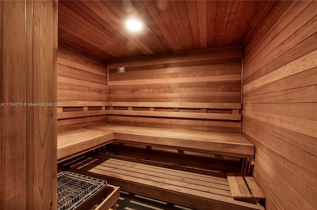 view of sauna / steam room