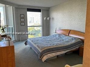 bedroom featuring carpet flooring