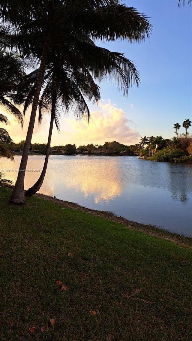 property view of water