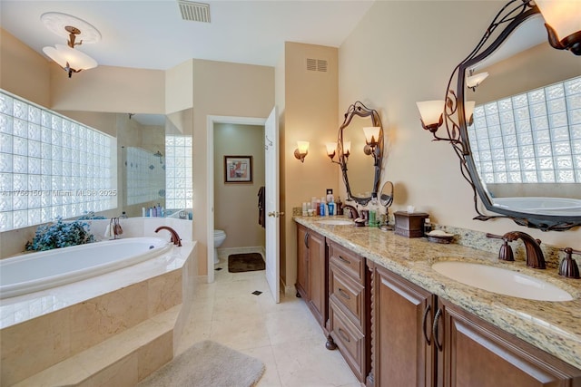 7800 NW 29th St, Margate, FL 33063 - bathroom with a bath, visible vents, and a sink