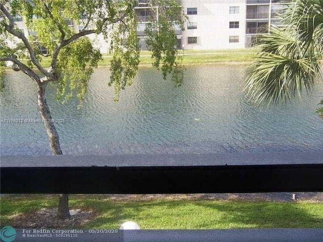 property view of water