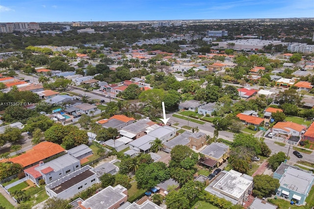 birds eye view of property featuring a residential view