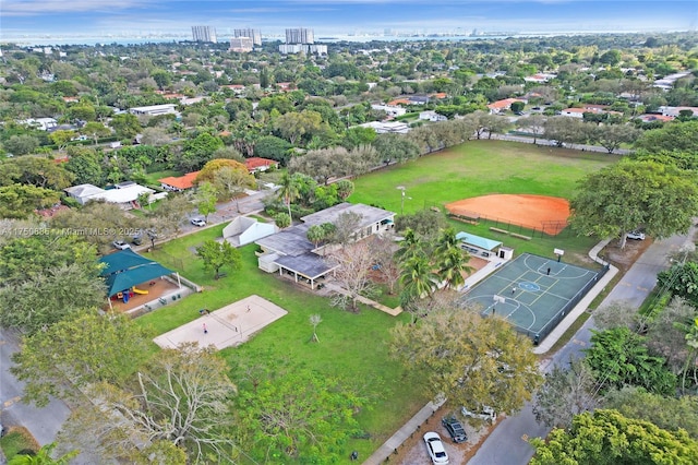 bird's eye view