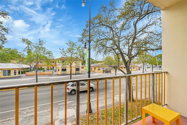 1747 Rodman St Unit 207, Hollywood, FL 33020 - balcony with a residential view
