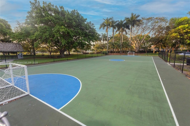 4471 Foxtail Ln, Weston, FL 33331 - view of sport court with an area for soccer