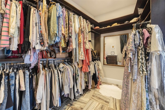 view of spacious closet